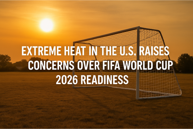 Extreme Heat in the U.S. Raises Concerns Over FIFA World Cup 2026 Readiness